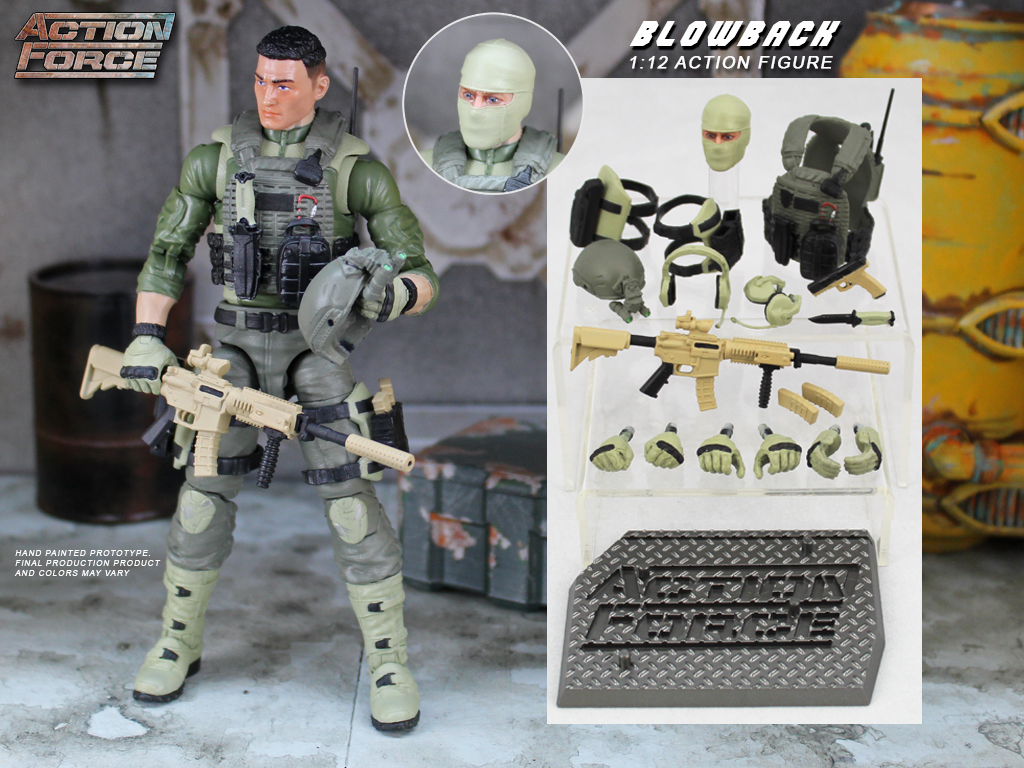 Valaverse ACTION FORCE Special orders Deployment Series Infantry Commando