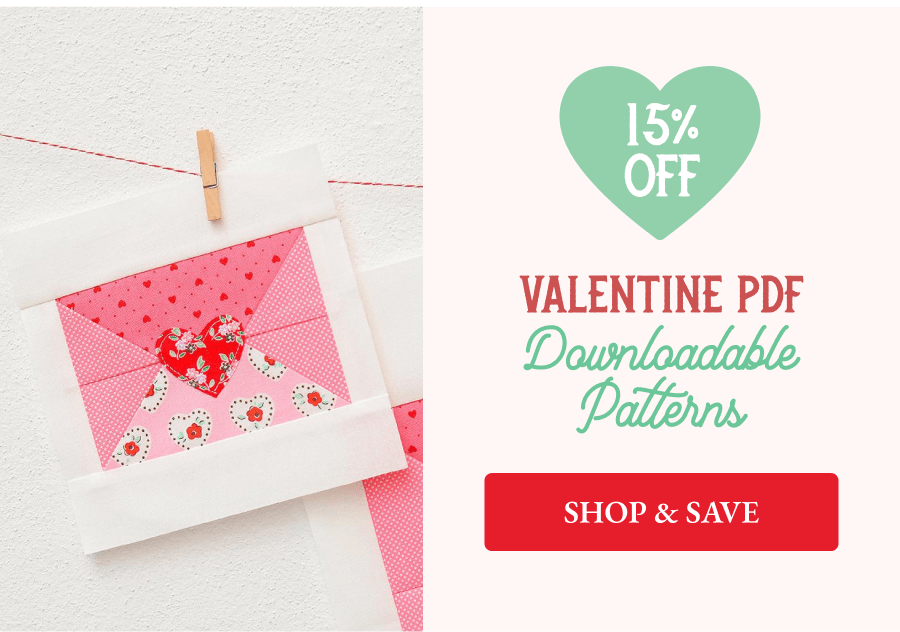 Valentine PDF Downloadable Patterns