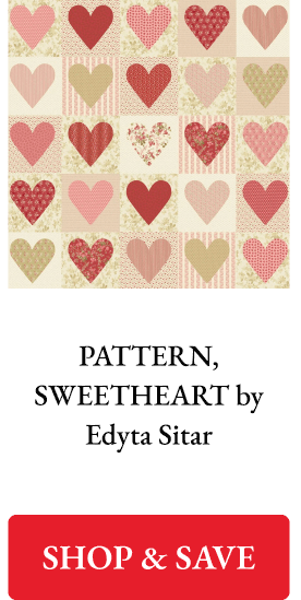 PATTERN, SWEETHEART by Edyta Sitar