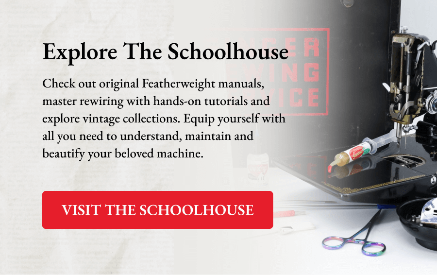 Discover More At The Featherweight Schoolhouse