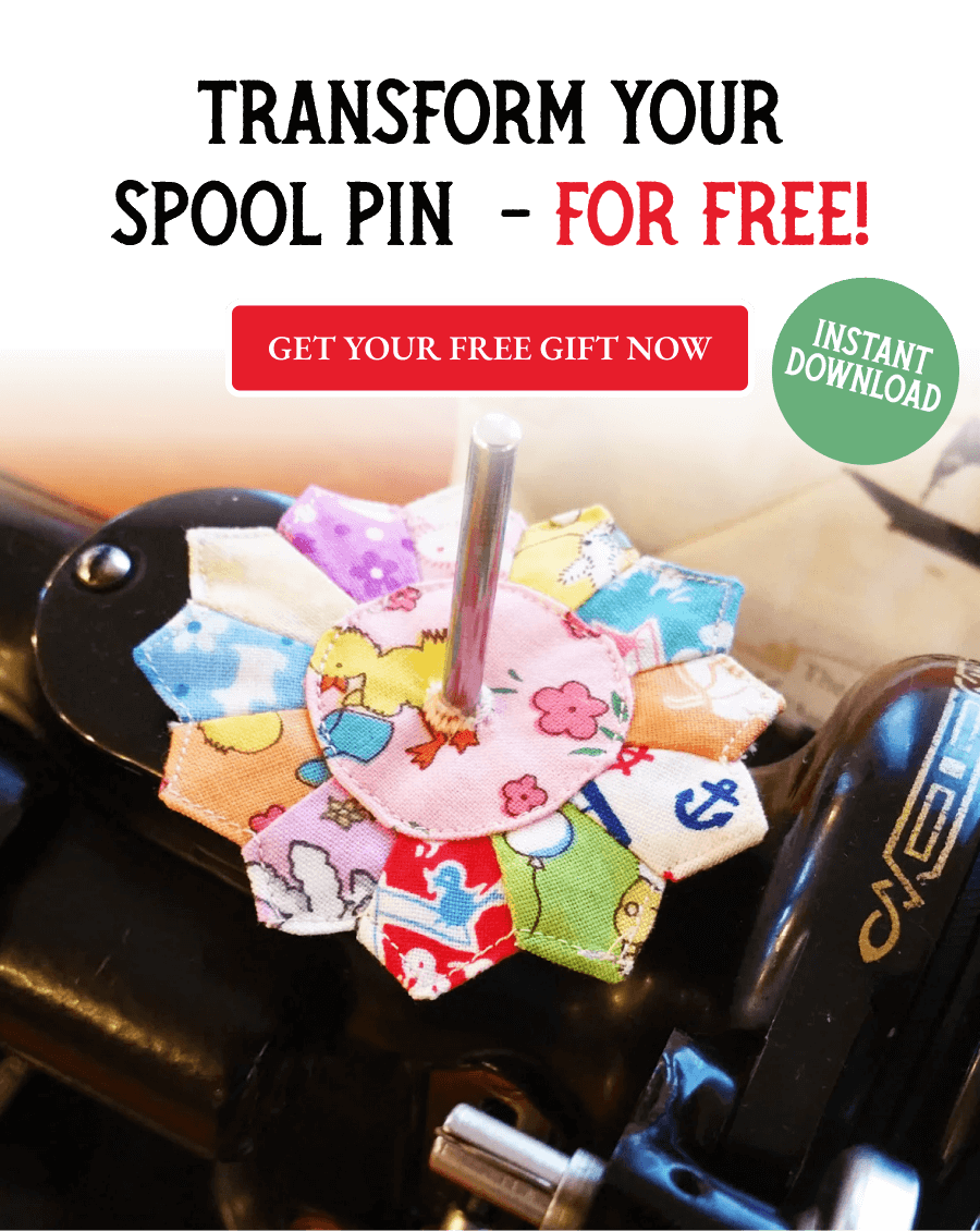 TRANSFORM YOUR SPOOL PIN  – FOR FREE!