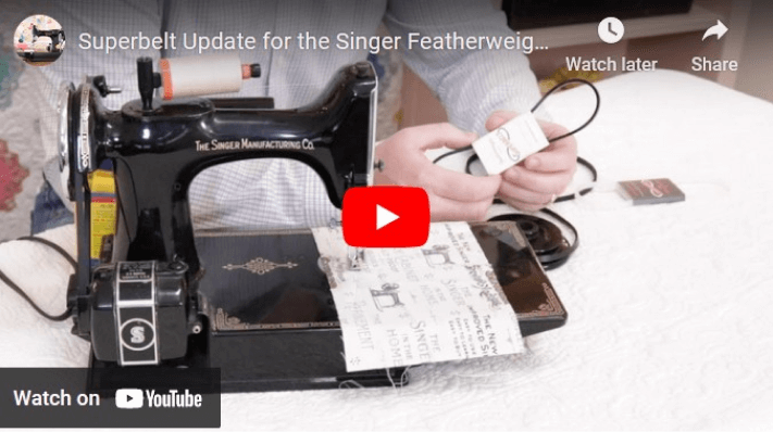 Singer Featherweight 221, 222k Superbelt 194144 belt