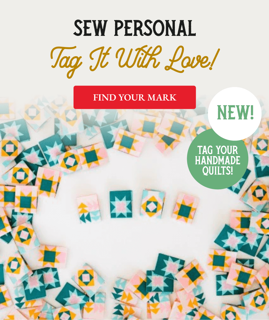 SEW PERSONAL. Tag It With Love!