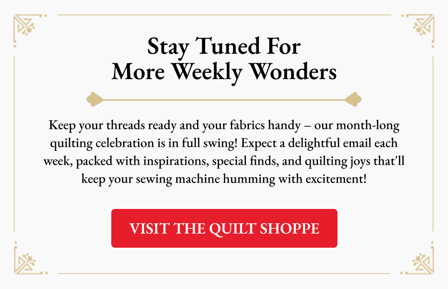 Stay Tuned For More Weekly Wonders