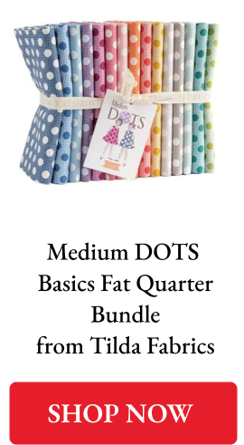 Medium DOTS  Basics Fat Quarter Bundle from Tilda Fabrics