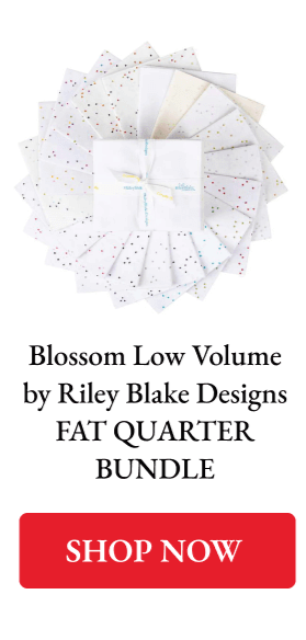 Blossom Low Volume by Riley Blake Designs FAT QUARTER BUNDLE