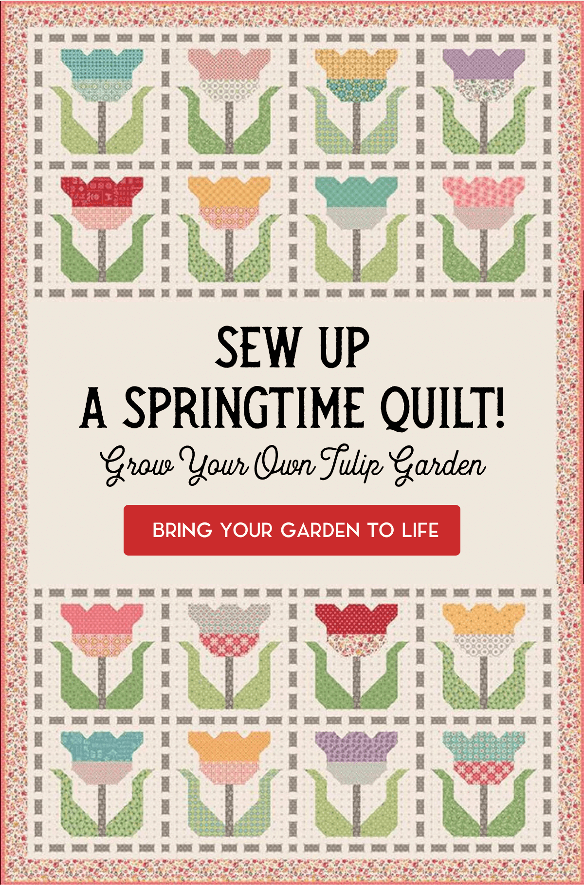 sew up a springtime quilt