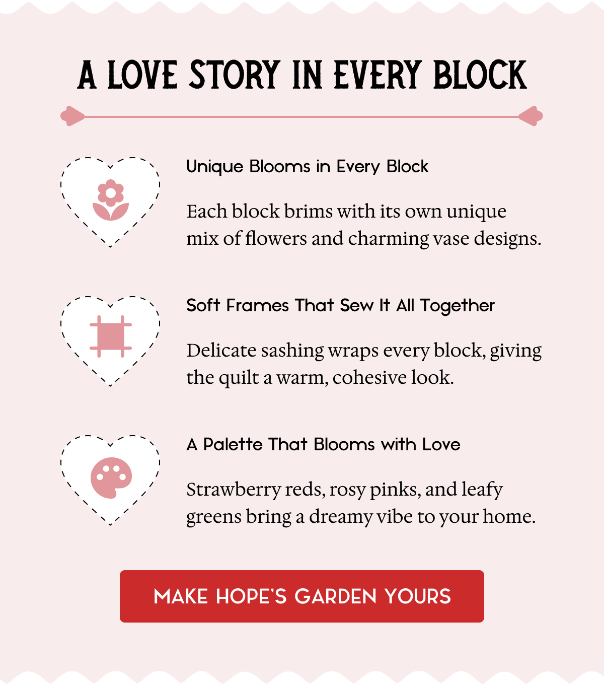 a love story in every block