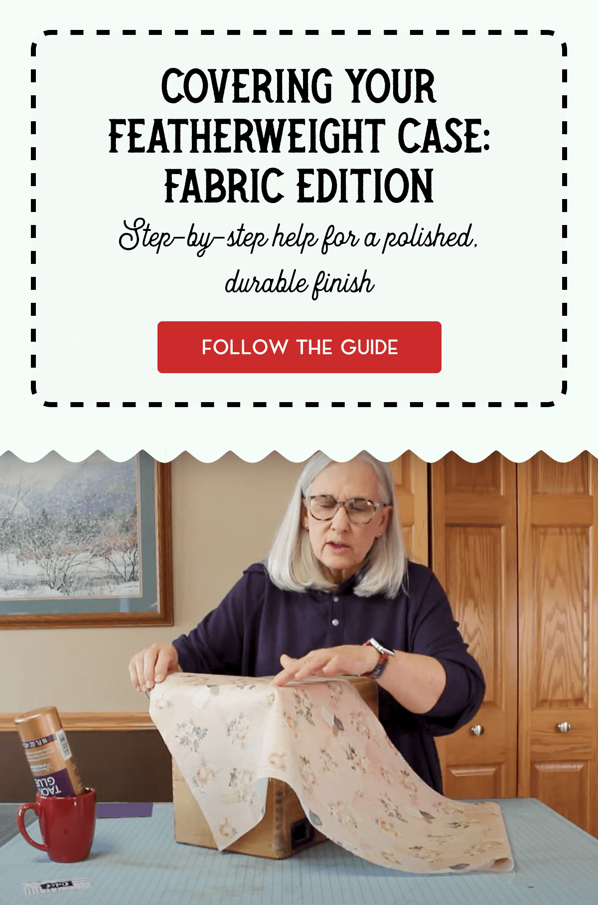 Covering your Featherweight Case