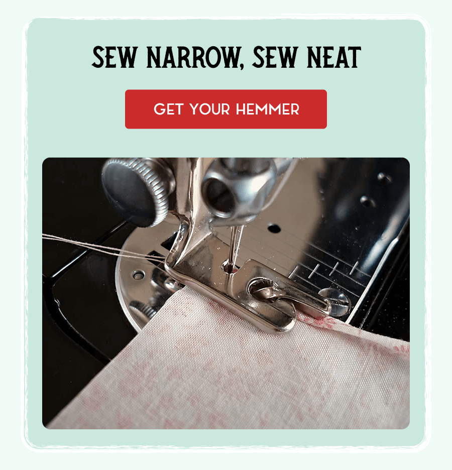 ️ Master the tiniest hems with a vintage favorite